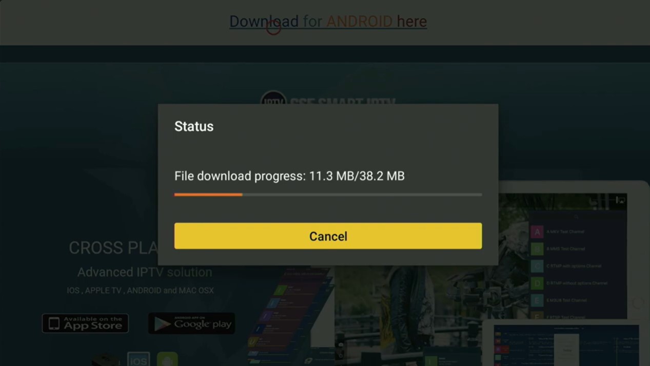 Install Downloader App - Step 3