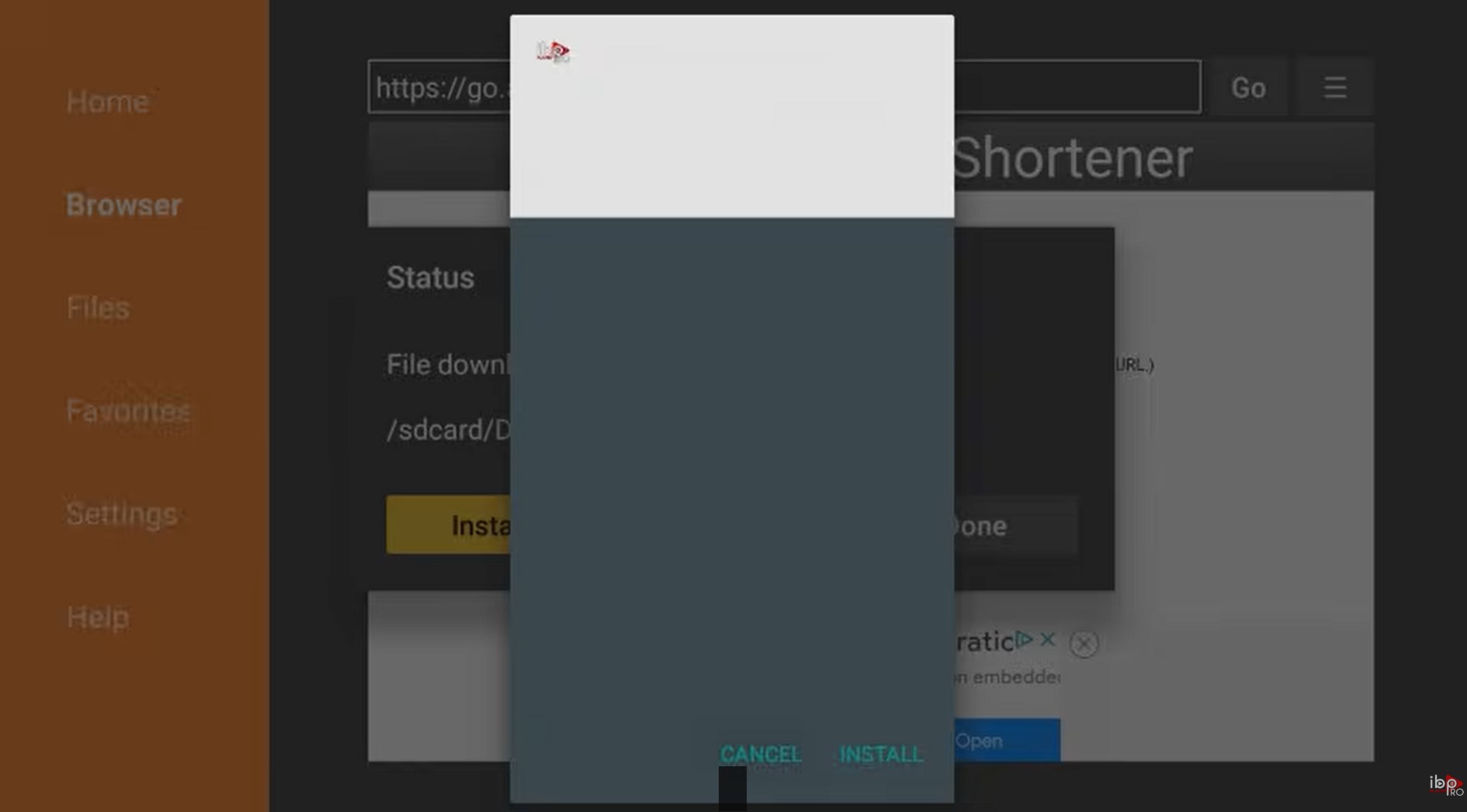 Download IBO Pro Player APK - Step 2
