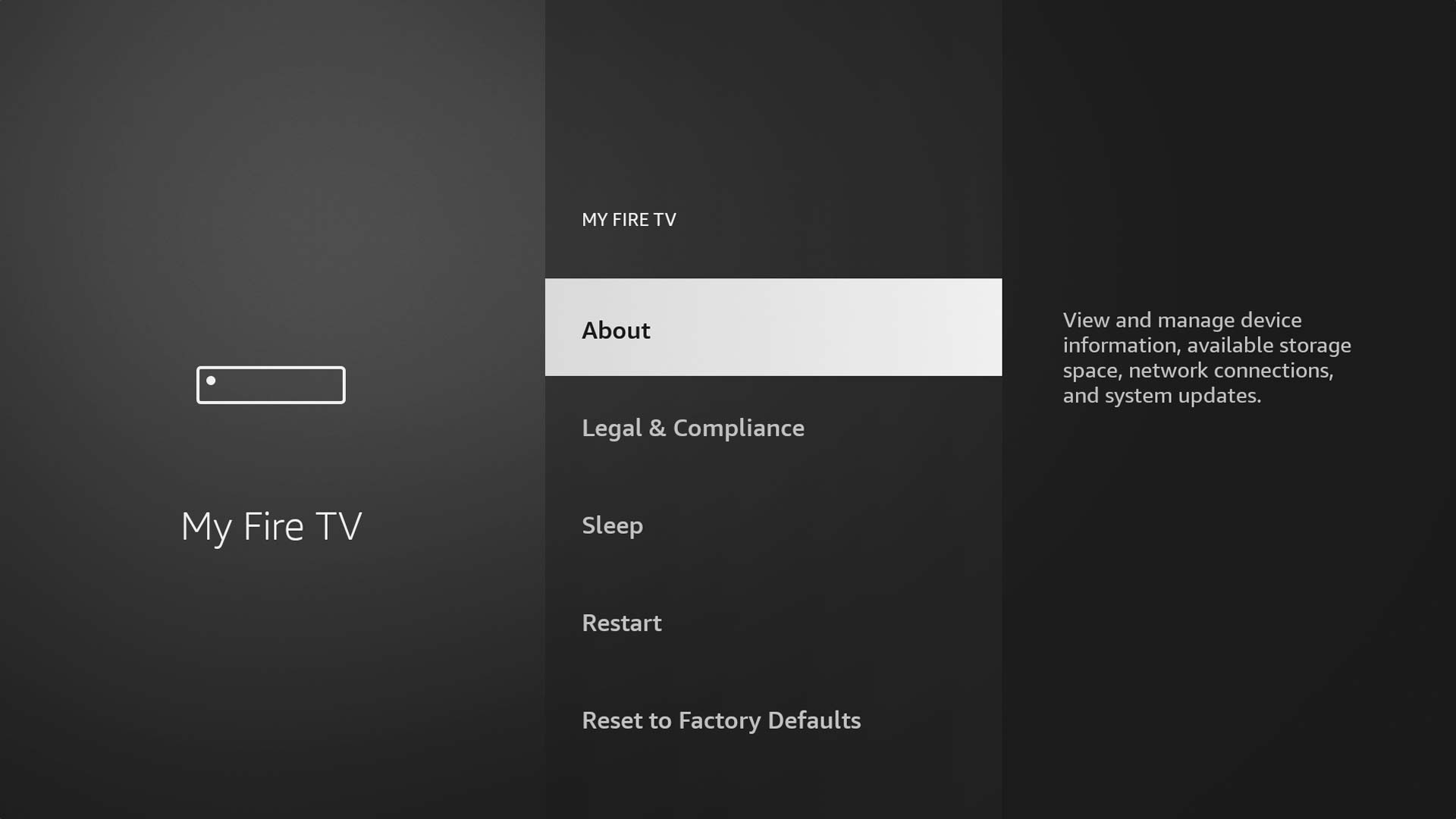Firestick Settings - Enable Unknown Sources Step 3