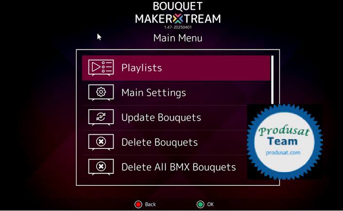 IPTV Bouquet Maker screenshot